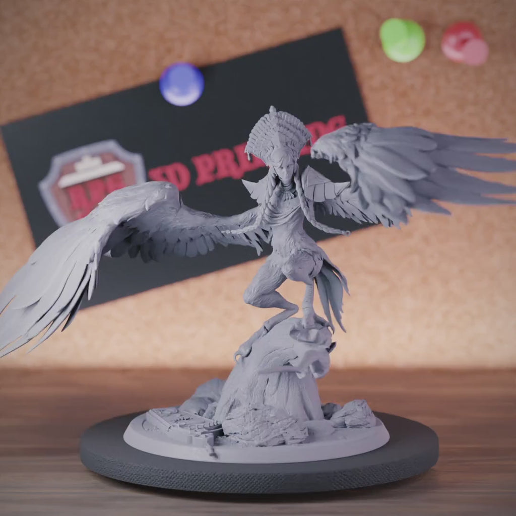 Harpy 5e | DnD Forest Harpy Monstrosity Miniature