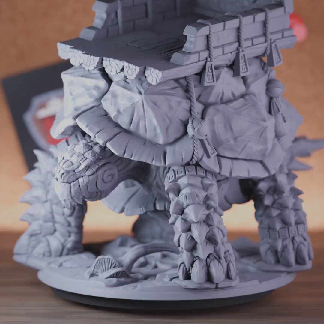 Turtle 5e | DnD Giant Tortle Beast Monster Miniature