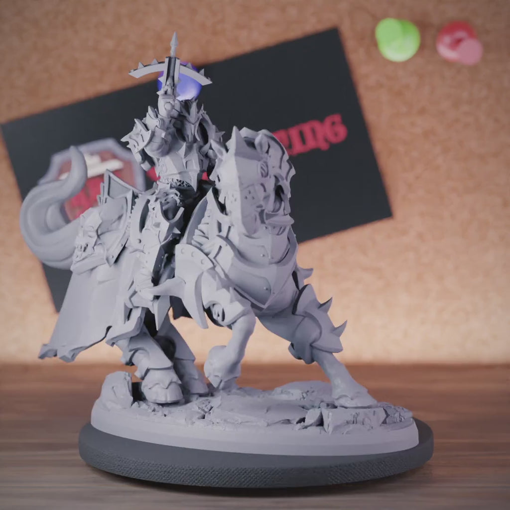 Knight 5e | DnD Death Knight Rider Miniature