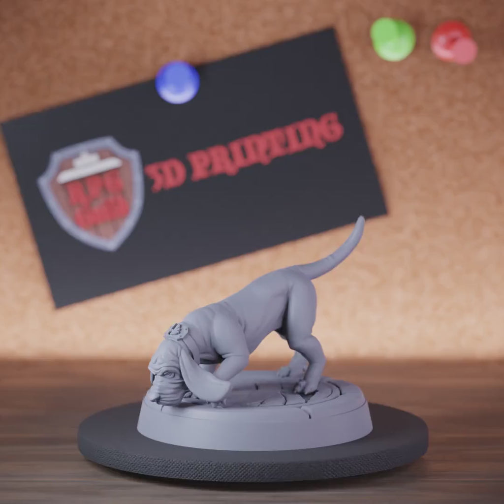 Dog 5e | DnD Dog Moss Hound Miniature