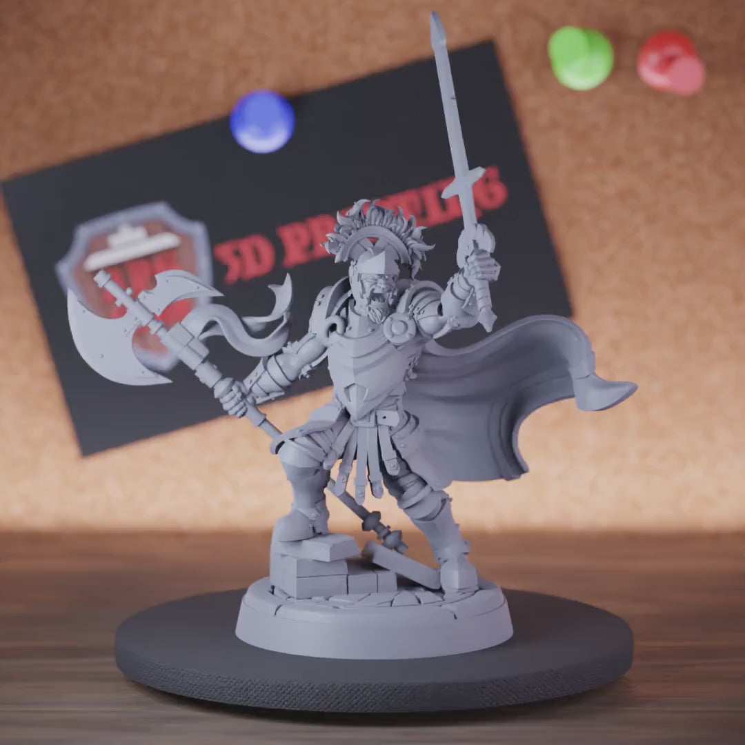 Paladin 5e | DnD Paladin Battle Commander Miniature