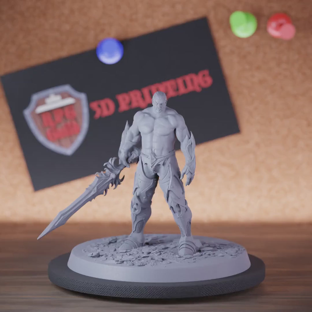 Knight 5e | DnD Knight Armored Fighter Longsword Miniature