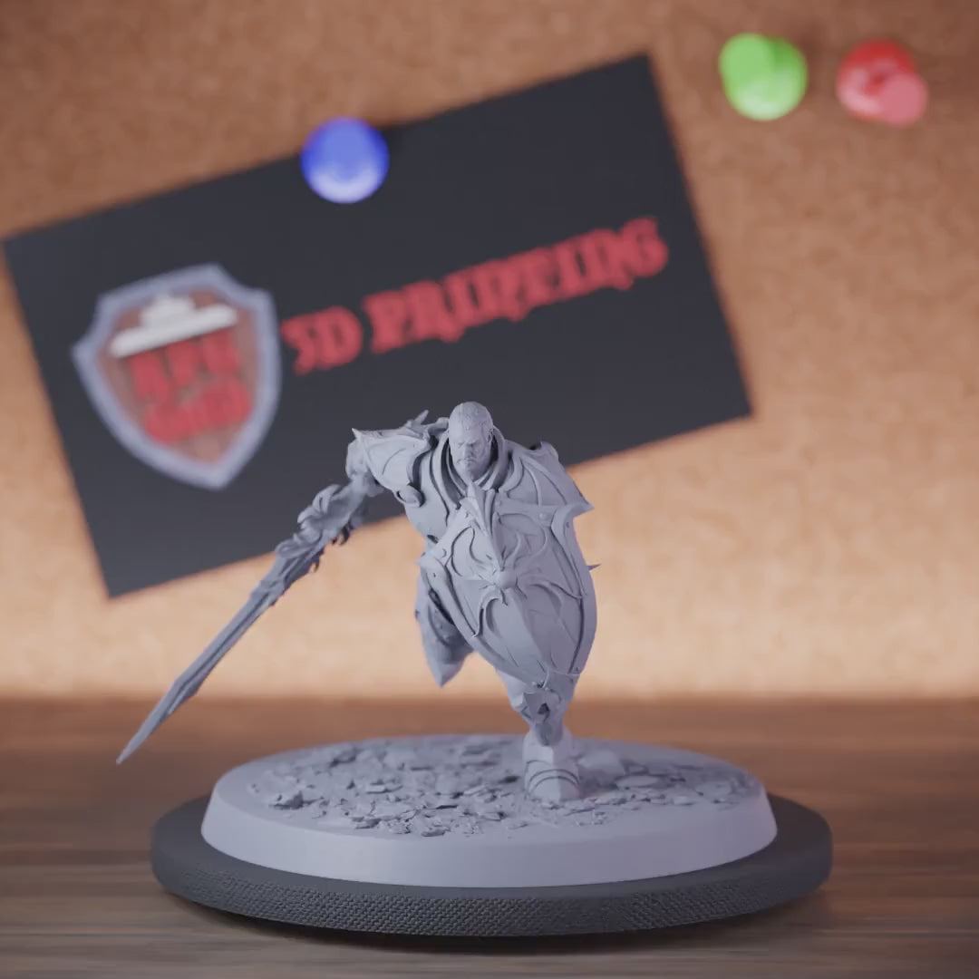 Paladin 5e | DnD Paladin Armored Defender Warrior Miniature