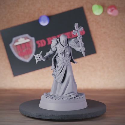 Cultist 5e | DnD Cultist of the Jergal Church Miniature