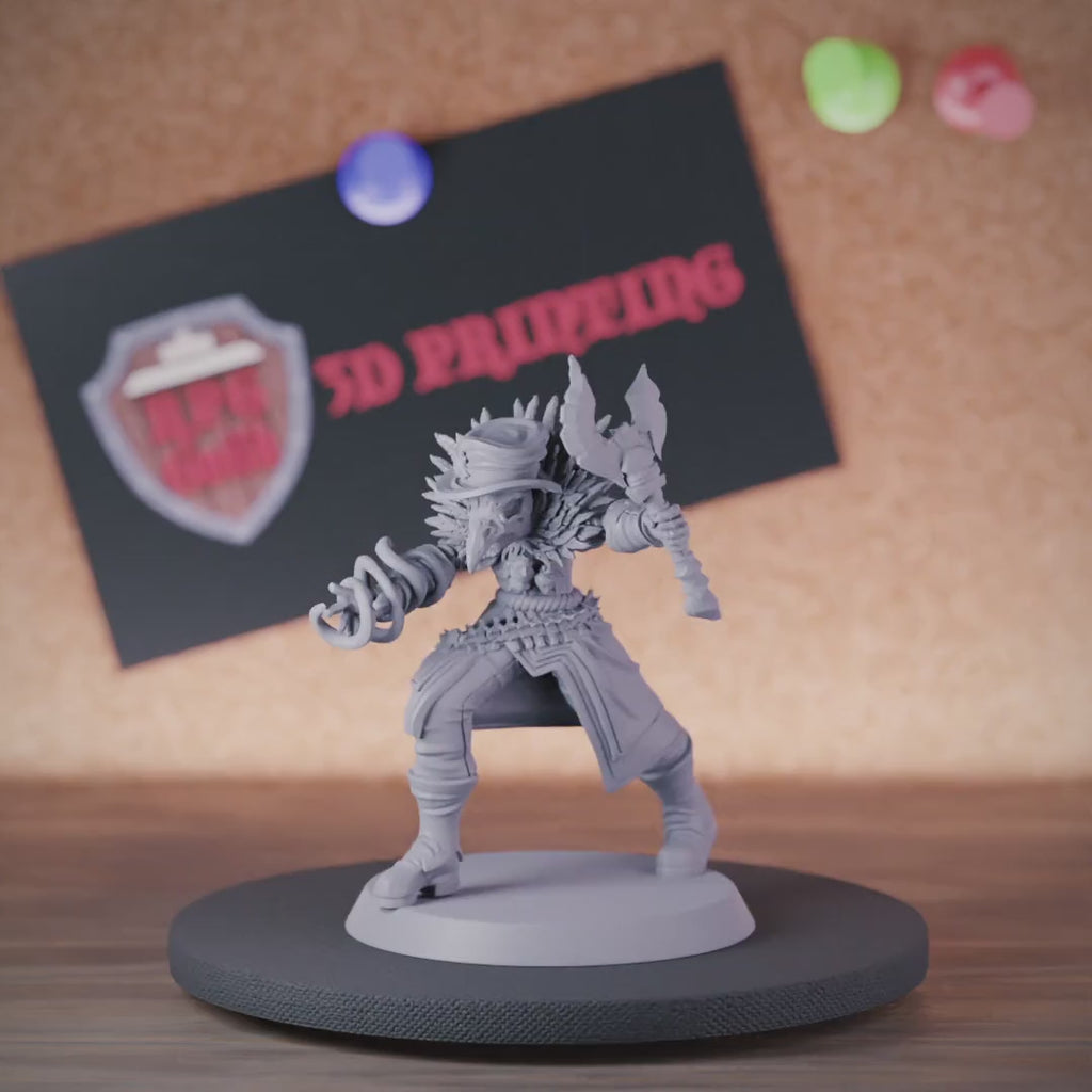 Warlock 5e | DnD Warlock Trickster Illusionist Miniature