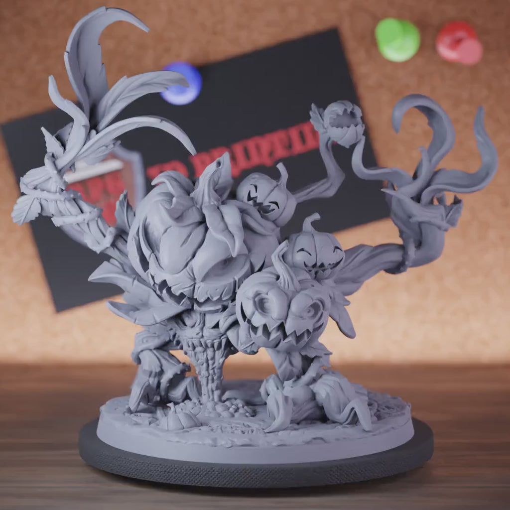 Pumpkin 5e | DnD Pumpkin Plant Monstrosity Miniature