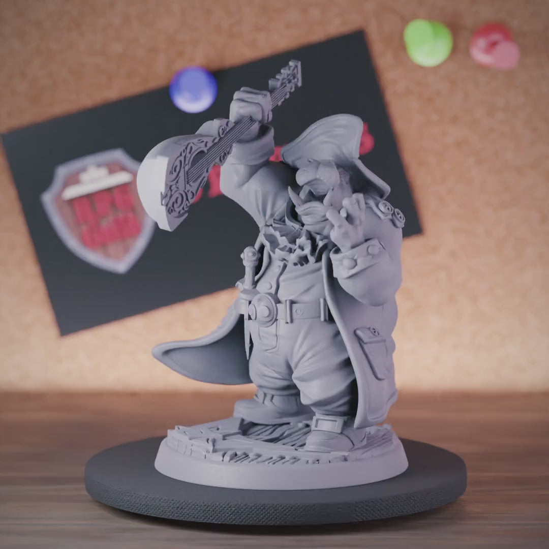 Giff 5e | DnD Giff College of Valor Bard Miniature