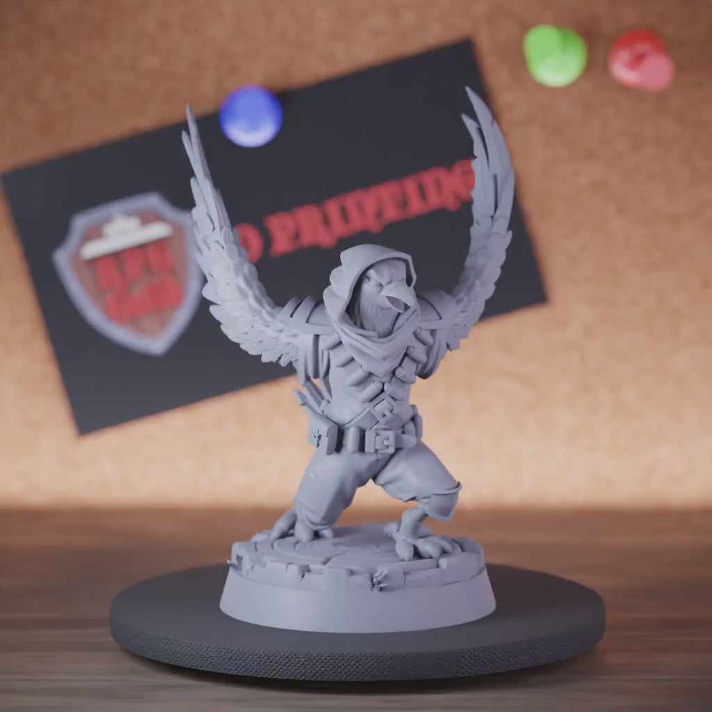 Aarakocra 5e | DnD Aarakocra Hawk Ranger Miniature