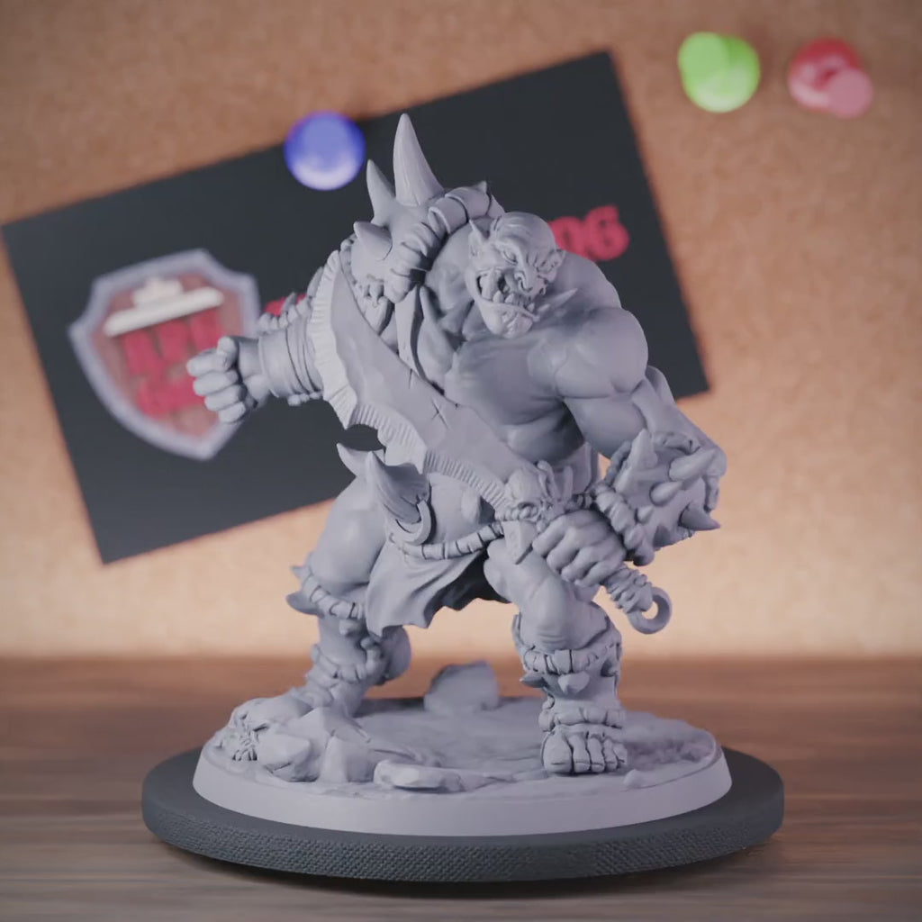 Ogre 5e | DnD Ogre Hunter Monster Miniature