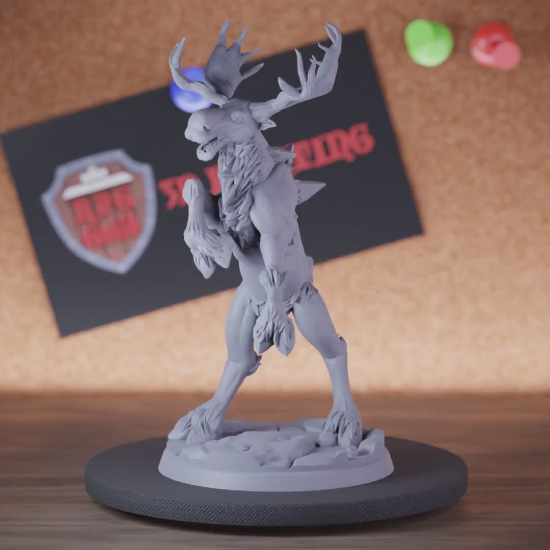 Moose 5e | DnD Moose Beast Miniature