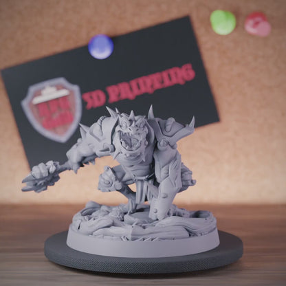 Grung 5e | DnD Savage Berserker Monster Miniature