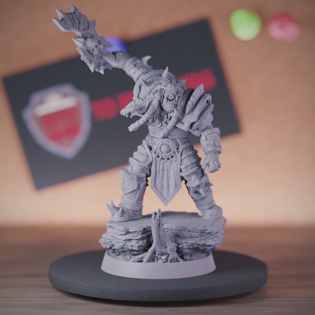 Orc 5e | DnD Orc Conquest Paladin Miniature