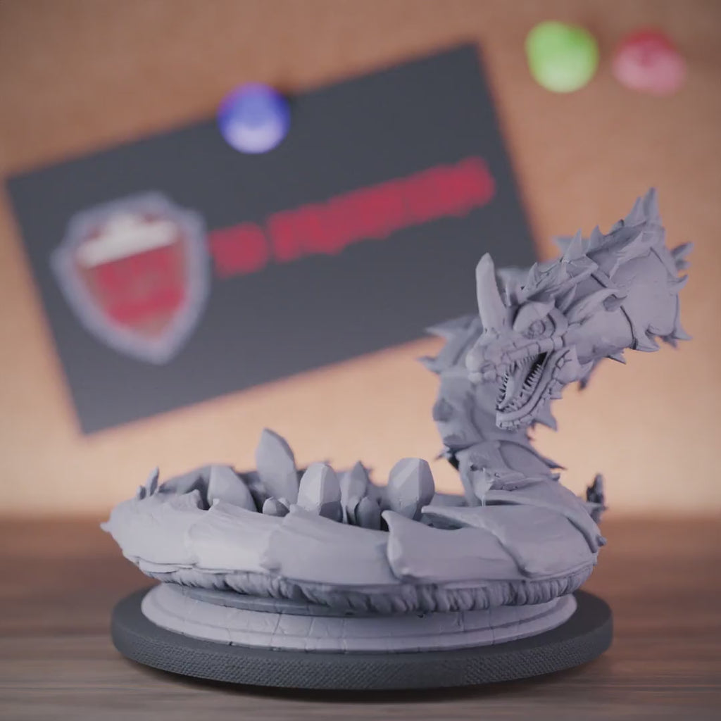 Monster 5e | DnD Giant Snake Monster Miniature