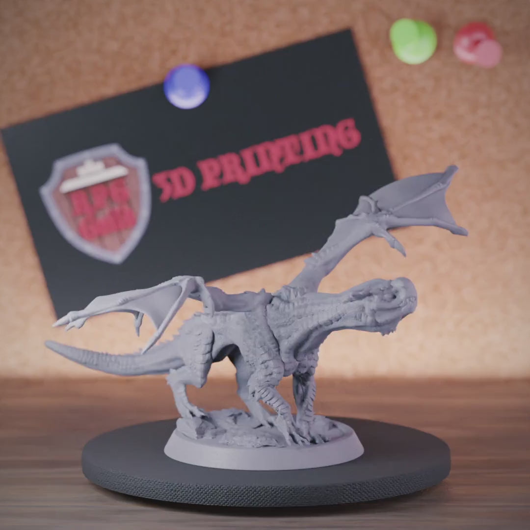 Dragon 5e | DnD Hatchling Green Dragon Miniature