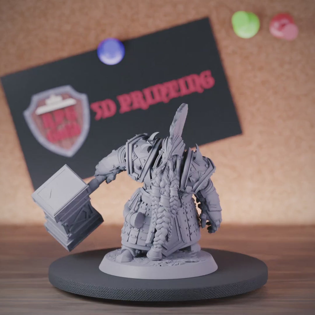 Duergar 5e | DnD Duergar Fighter Footman Miniature