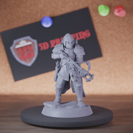 Fighter 5e | DnD Crossbow Soldier Miniature