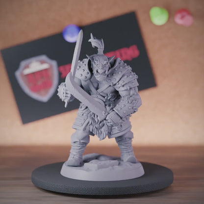 Orc 5e | DnD Orc Fighter Orrug Miniature