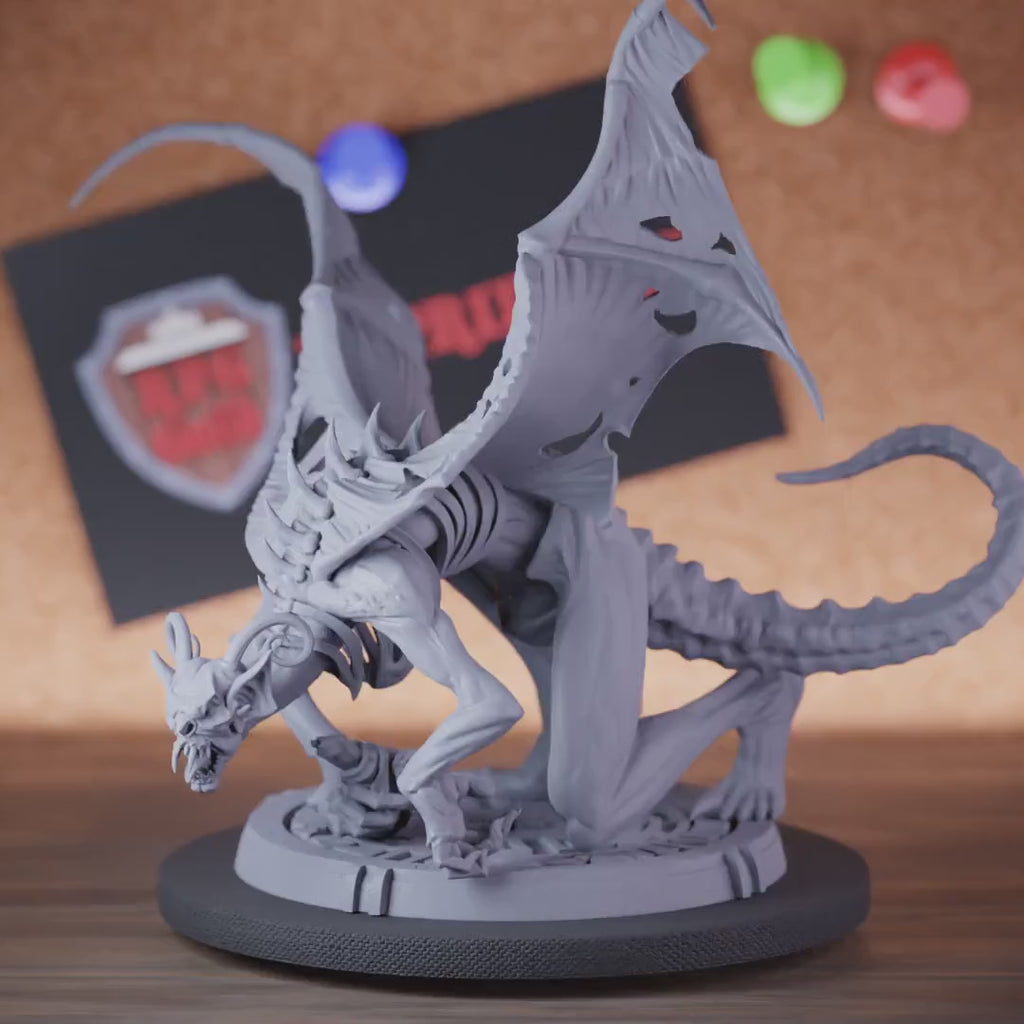 Demon 5e | DnD Demon Nightmare Winged Monster Miniature