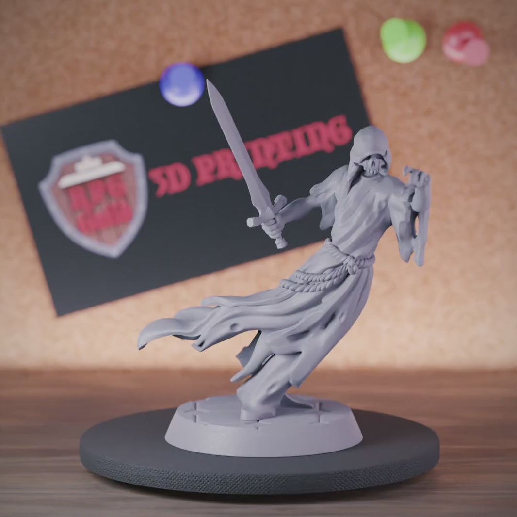 Ghost 5e | DnD Undead Ghost Sword Miniature