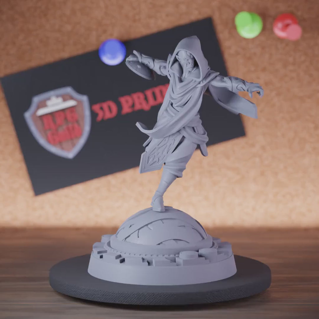 Rogue 5e | DnD Drow Artficer Miniature