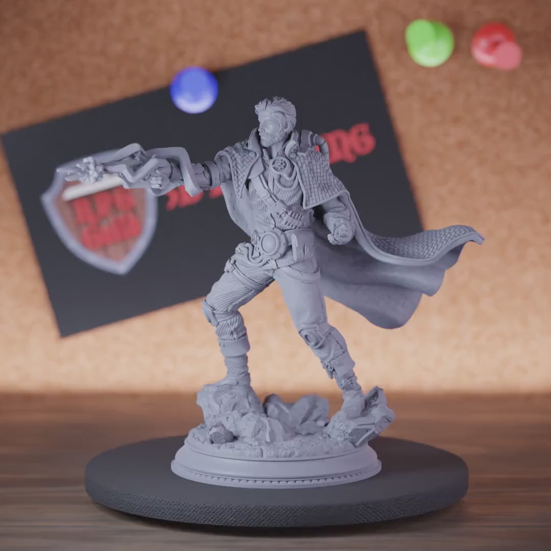 Artificer 5e | DnD Human Artificer Darian Miniature