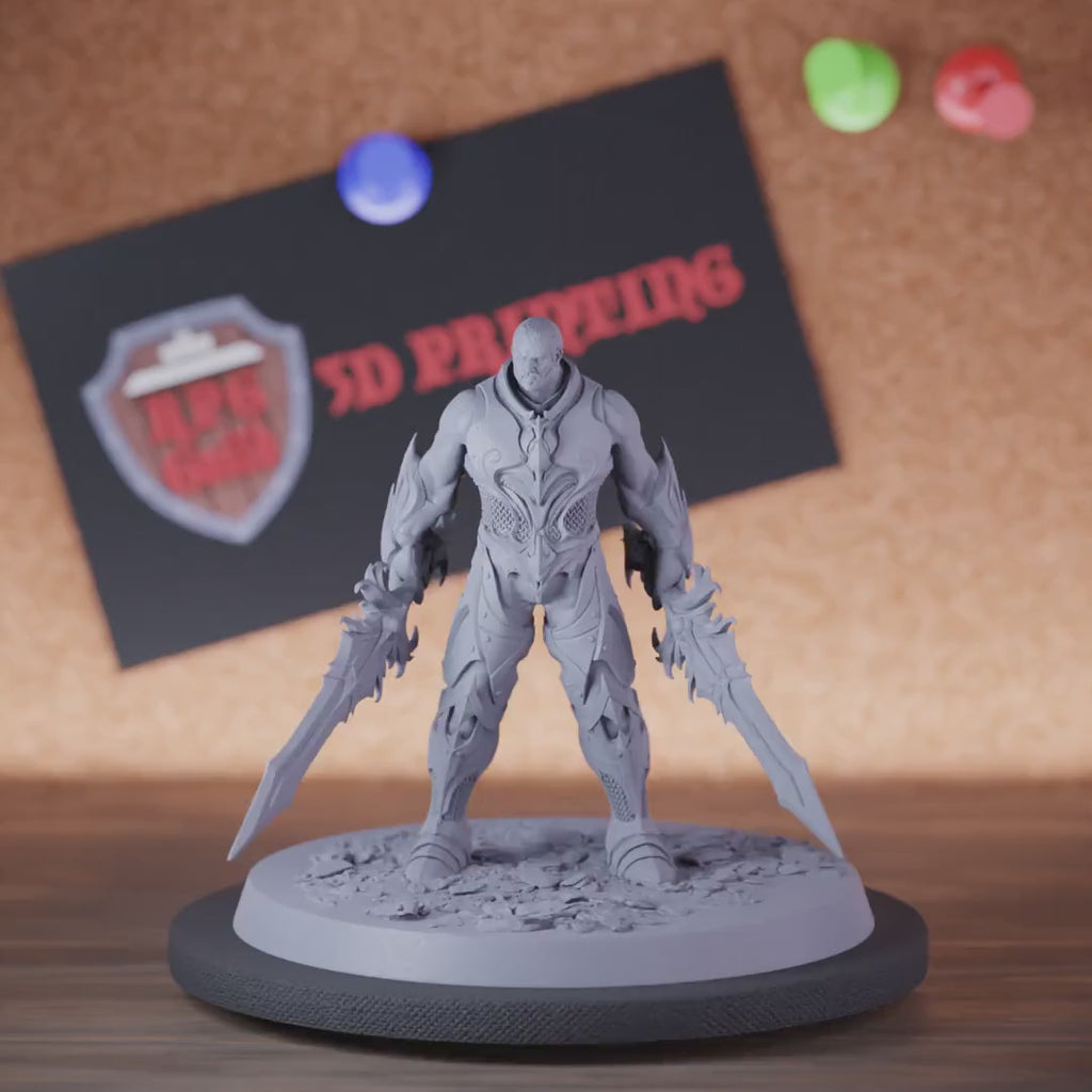 Knight 5e | DnD Knight Sentinel Warrior Sword Miniature