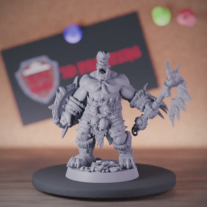 Orc 5e | DnD Orc Barbarian Hector Miniature