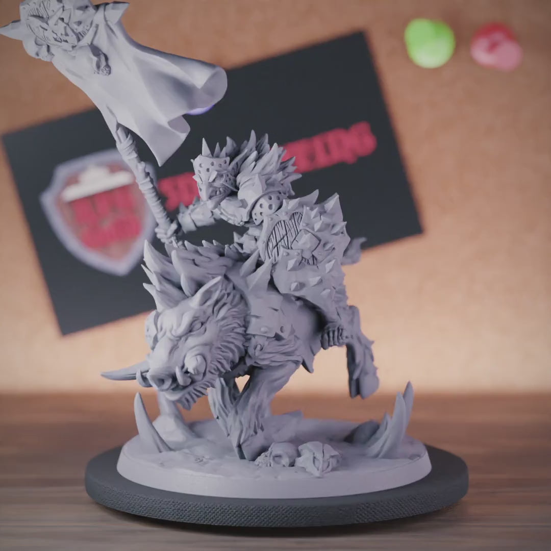 Goblin 5e | DnD Goblin Fighter Rider Miniature