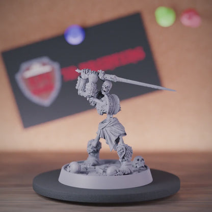 Skeleton 5e | DnD Skeleton Grunt Sword Miniature