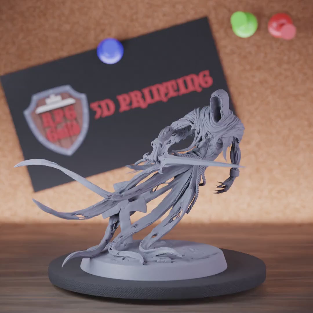 Ghost 5e | DnD Ghost Banshee Undead Monster Miniature