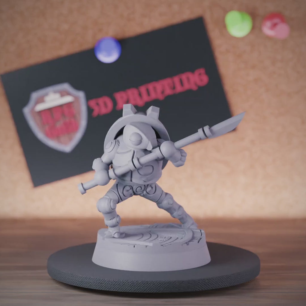 Construct 5e | DnD Clockwork Spawn Minion Miniature