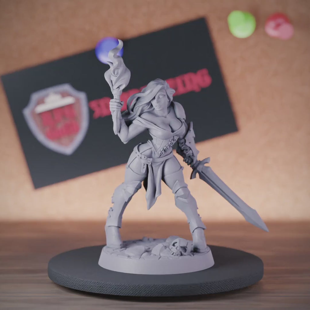 Model 5e | DnD Miss of Faerûn Miniature