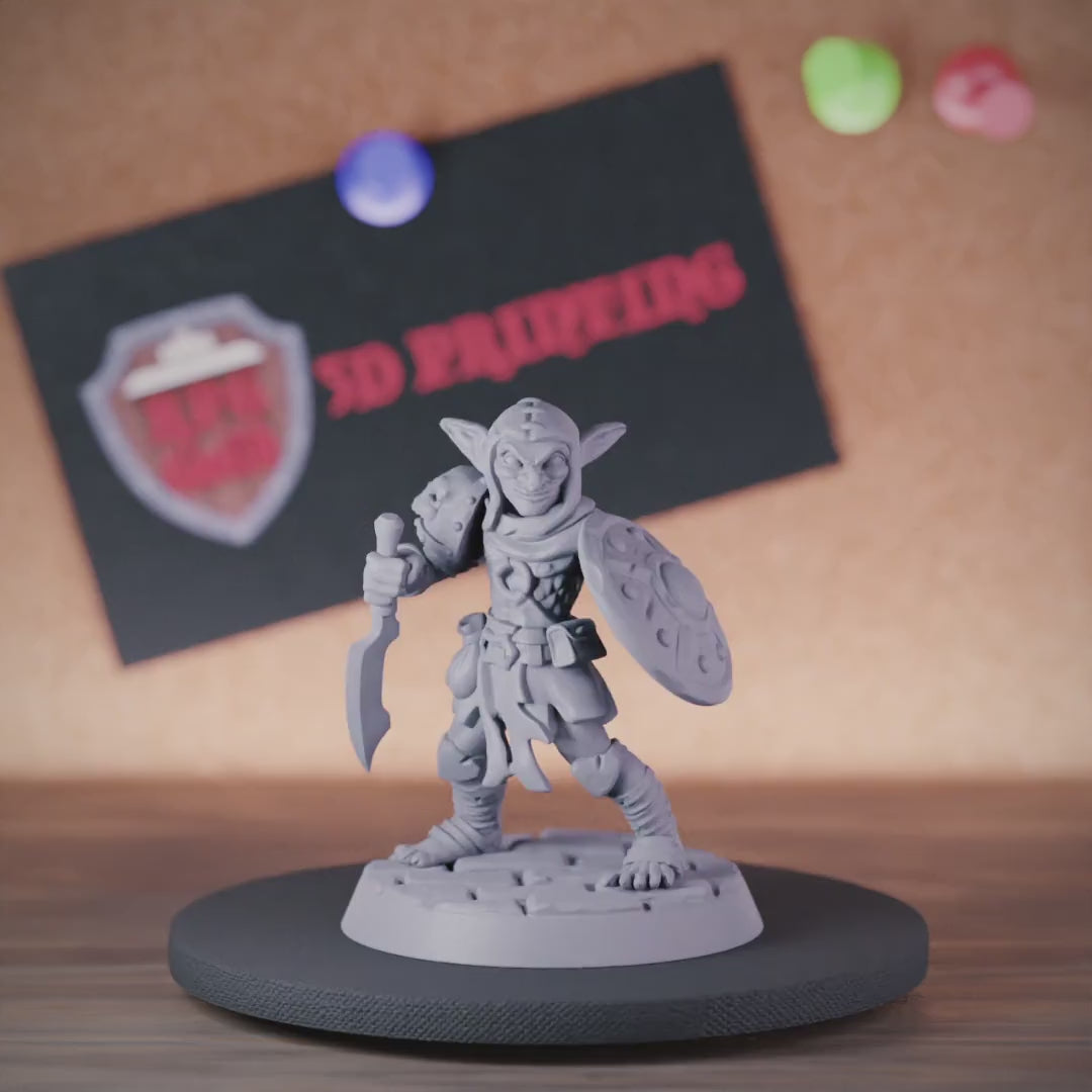 Goblin 5e | DnD Goblin Dagger Swinger Miniature