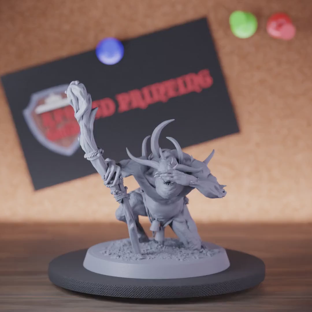 Demon 5e | DnD Demon Servant Devil Warrior Miniature