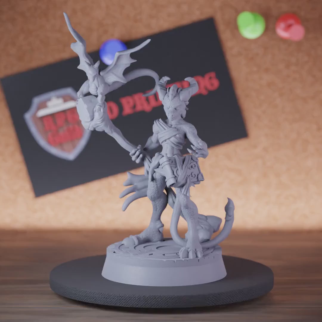 Dragonborn 5e | DnD Dragonborn Wizard Mage Miniature