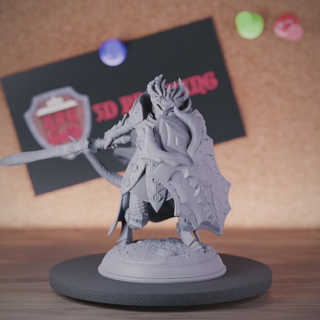 Dragonborn 5e | DnD Dragonborn Commander Miniature