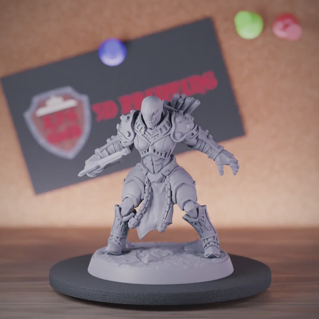 Warforged 5e | DnD Warforged Ranger Hunter Miniature