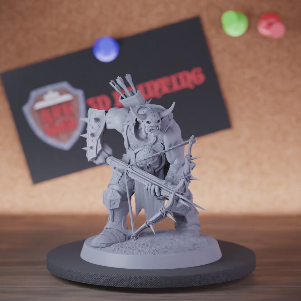 Ork 5e | DnD Infanterie Ork Armbrustschütze Miniatur 