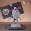 Fighter 5e | DnD Fighter Human Adventurer Miniature