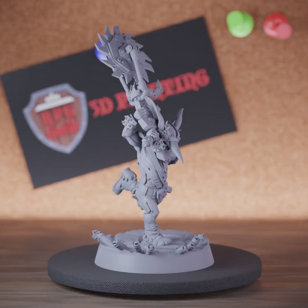Goblin 5e | DnD Goblin Inventor Monster Miniature