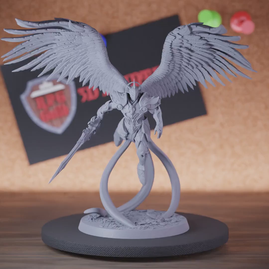 Celestial 5e | DnD Celestial Solar Archangel Sword Miniature
