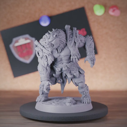 Werebear 5e | DnD Werebear Forest Guardian Miniature