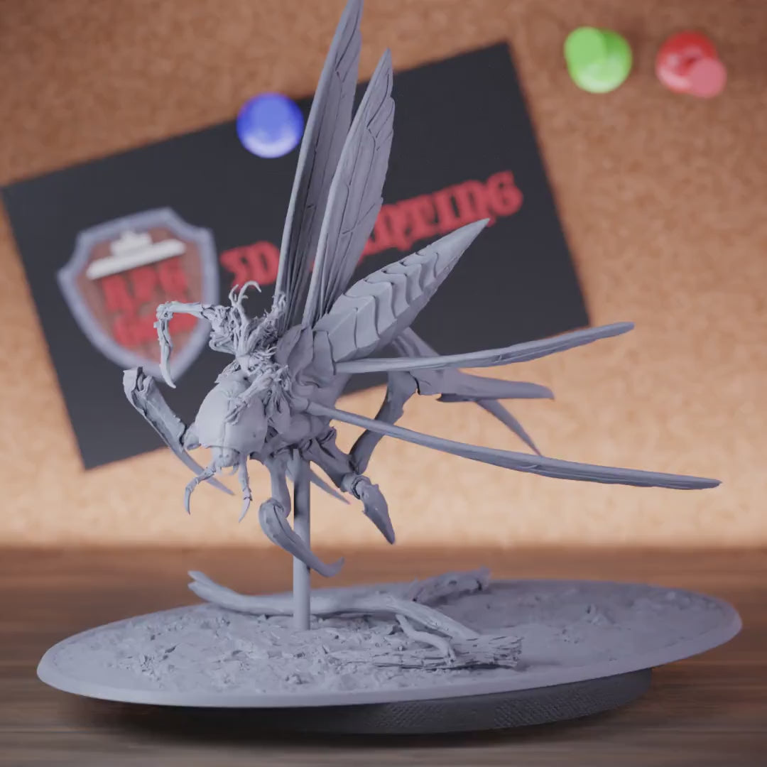 Forest Spirit 5e | DnD Forest Spirit Warrior Insect Miniature