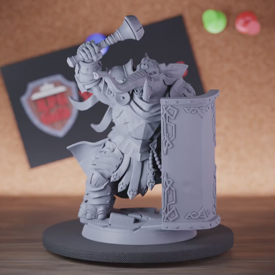 Loxodon 5e | DnD Loxodon Warrior Guardian Miniature