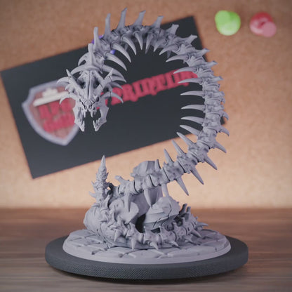 Bone Naga 5e | DnD Bone Naga Beast Miniature