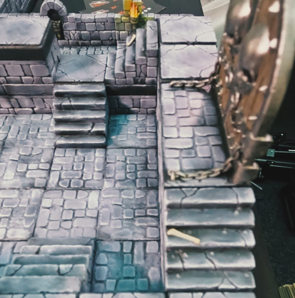 DnD Terrain | Modular Bandit Hideout Dungeon Set