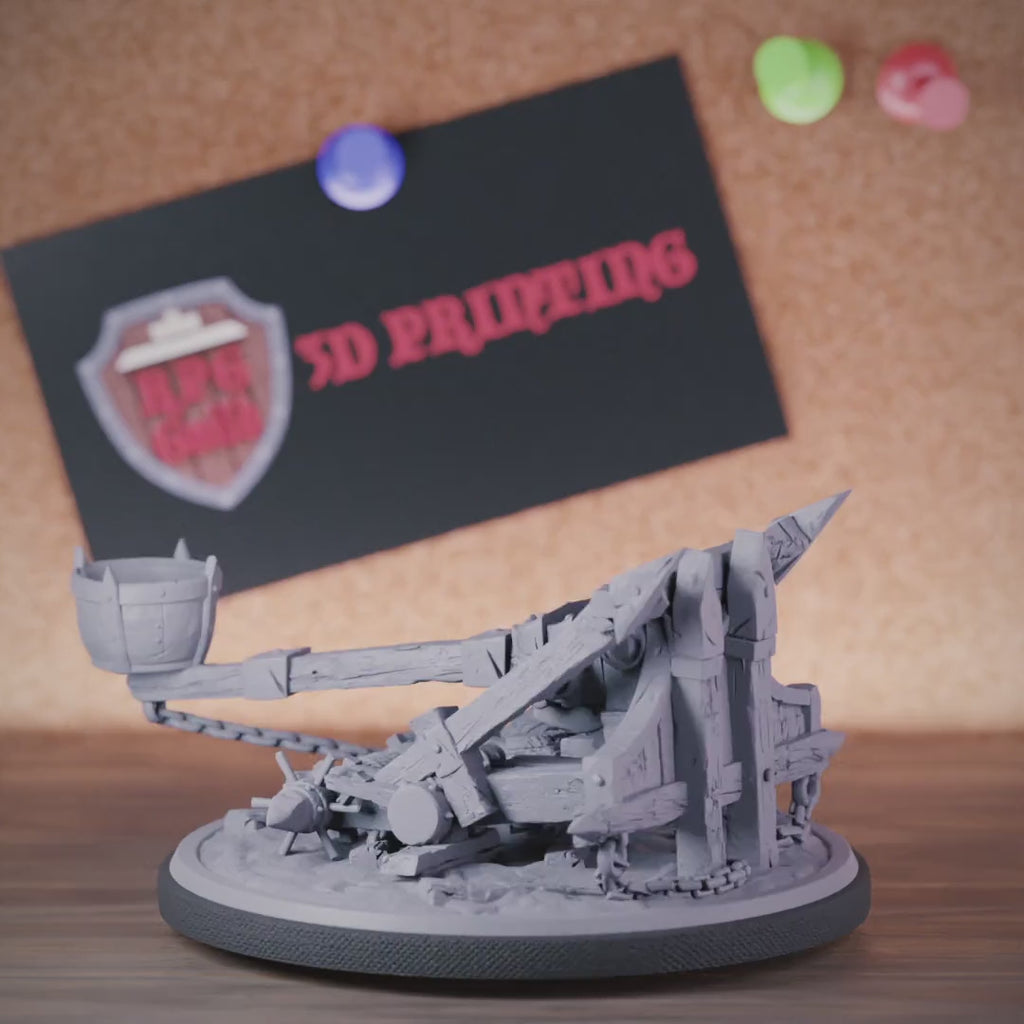 Terrain 5e | DnD Terrain Goblin Catapult Miniature