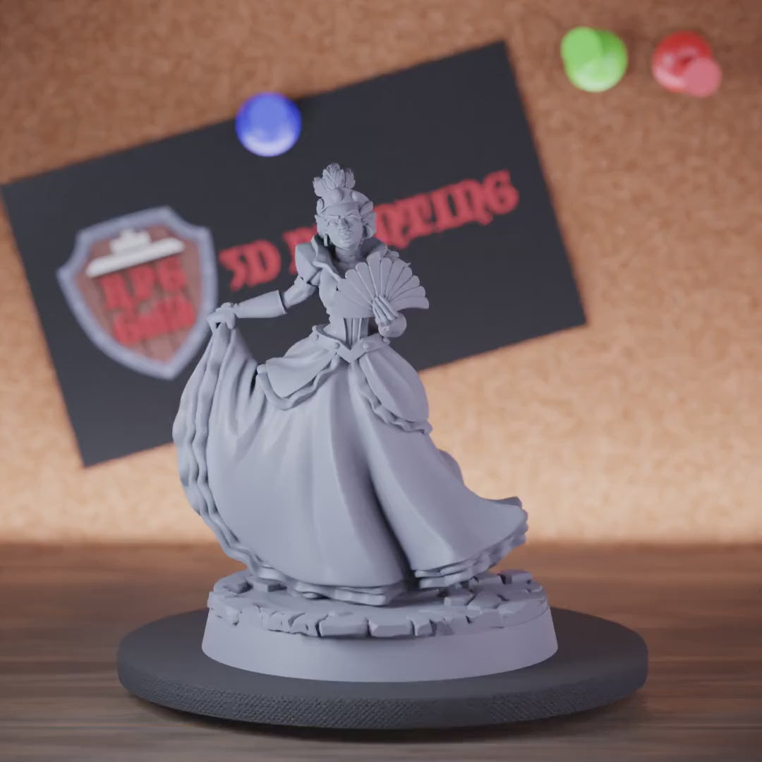 Human 5e | DnD Human Lady Npc Miniature