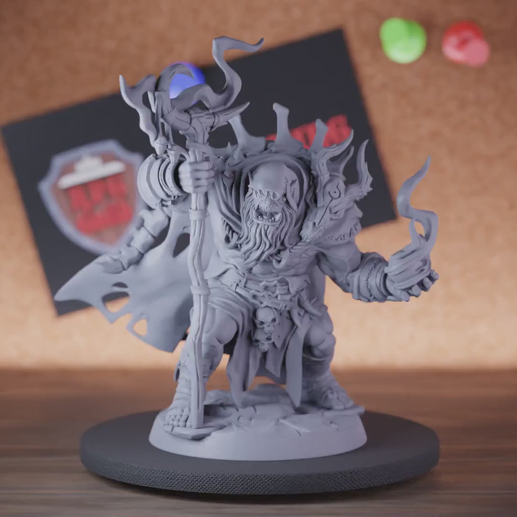 Orc 5e | DnD Orc Shaman Mage Monster Miniature