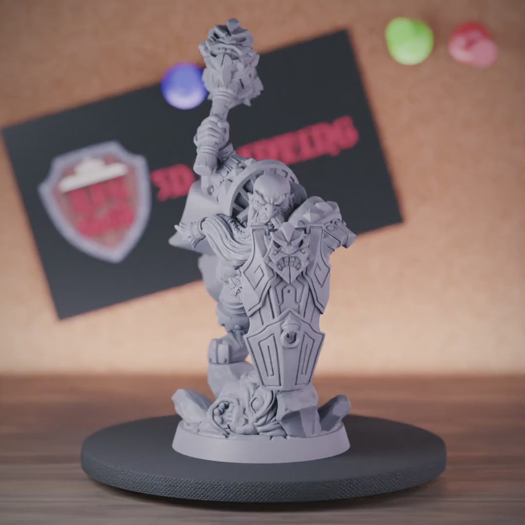 Zwerg 5e | DnD Zwergen-Donnerkämpfer-Miniatur 